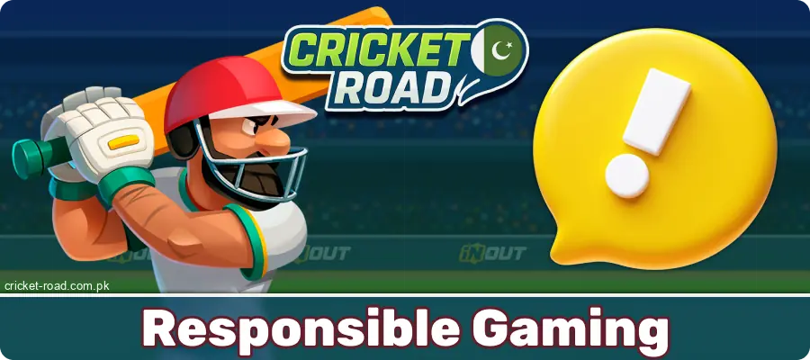 Responsible gambling rules at Cricket Road PK
